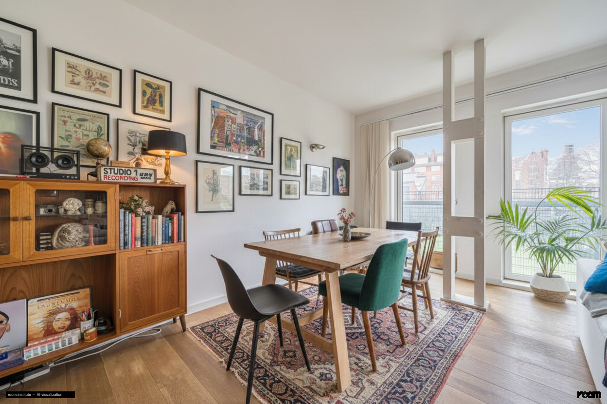 Weller Street, Southwark Dining Room — Collected Chapters design direction