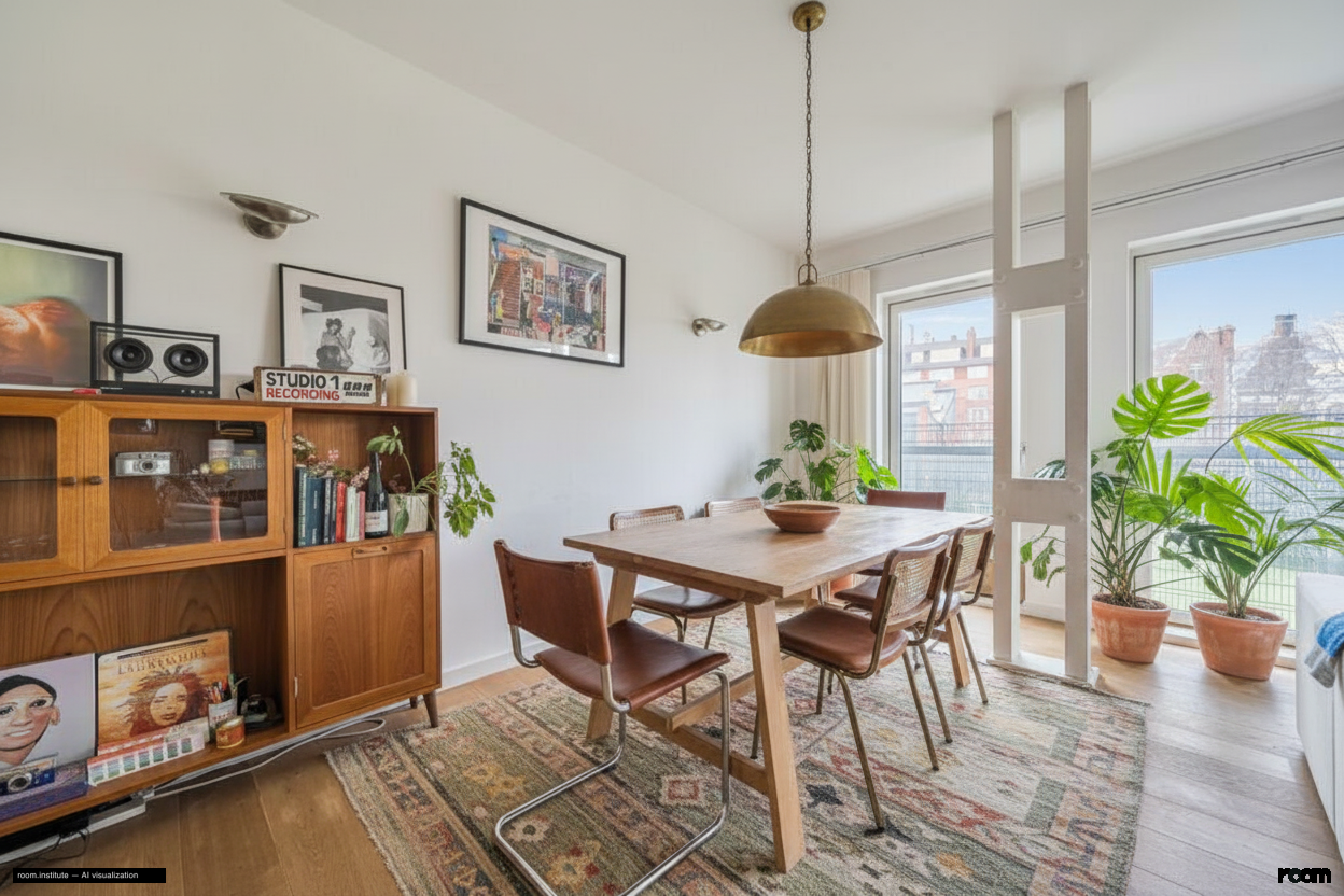 Weller Street, Southwark Dining Room — Worn Stories design direction