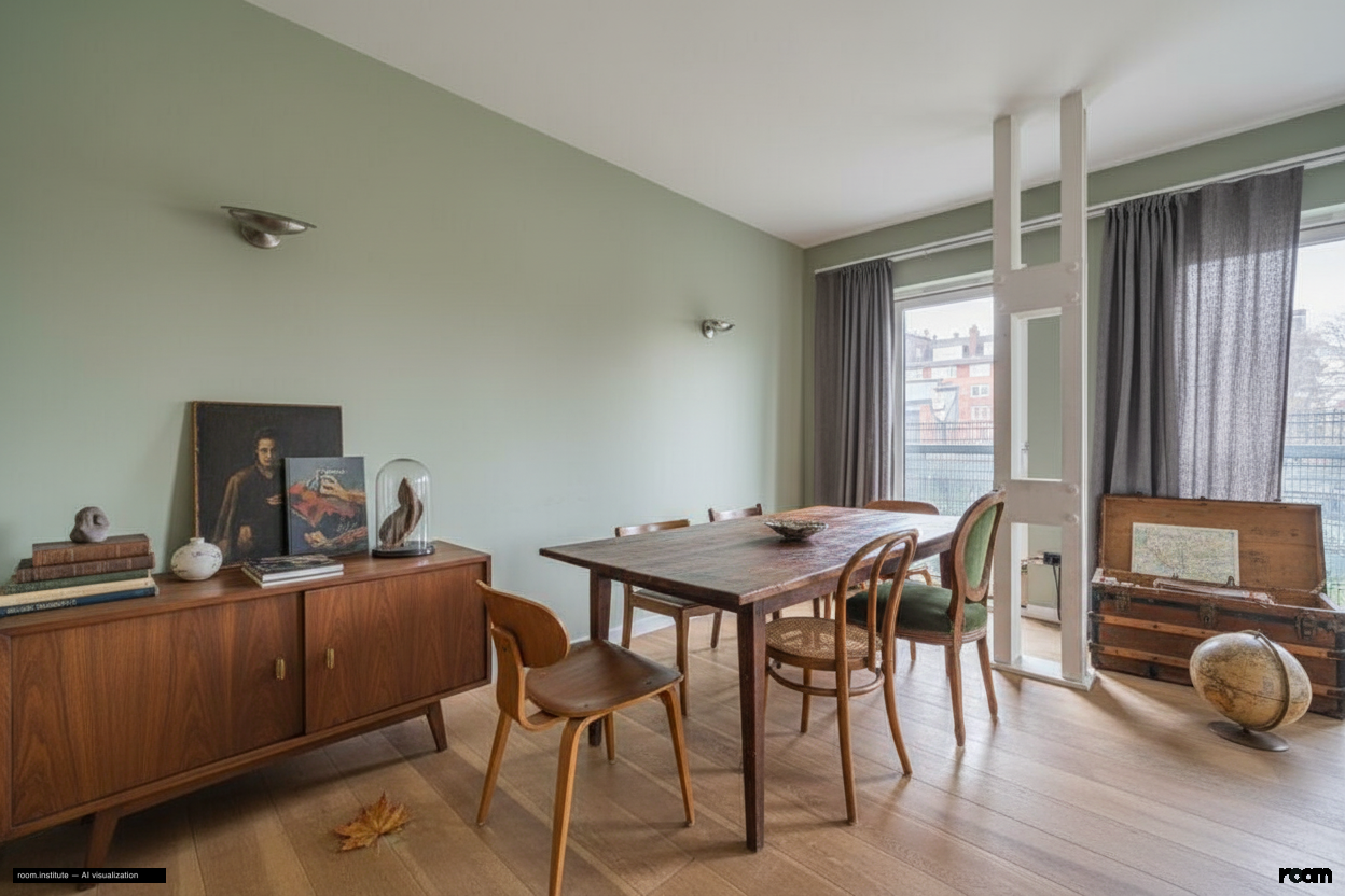 Weller Street, Southwark Dining Room — Unfolding Chronicle design direction