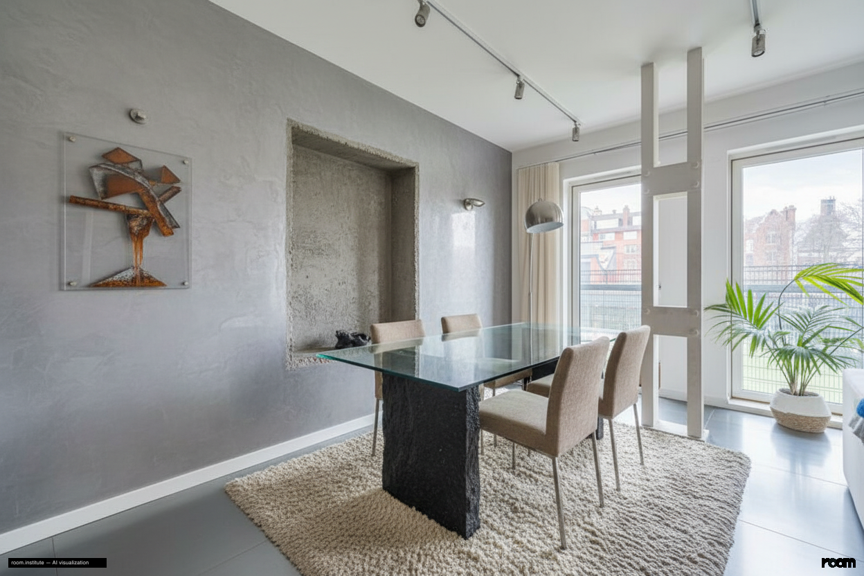 Weller Street, Southwark Dining Room — Invented Contrasts design direction