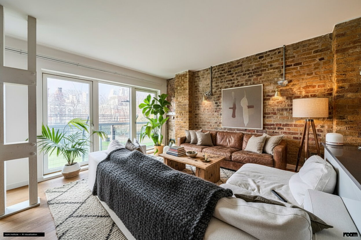 Weller Street, Southwark Living Room — Enduring Markings design direction
