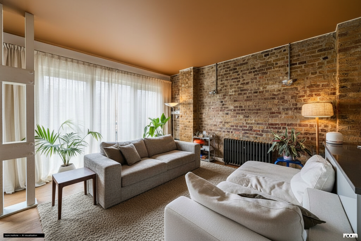 Weller Street, Southwark Living Room — Amber Veiled design direction