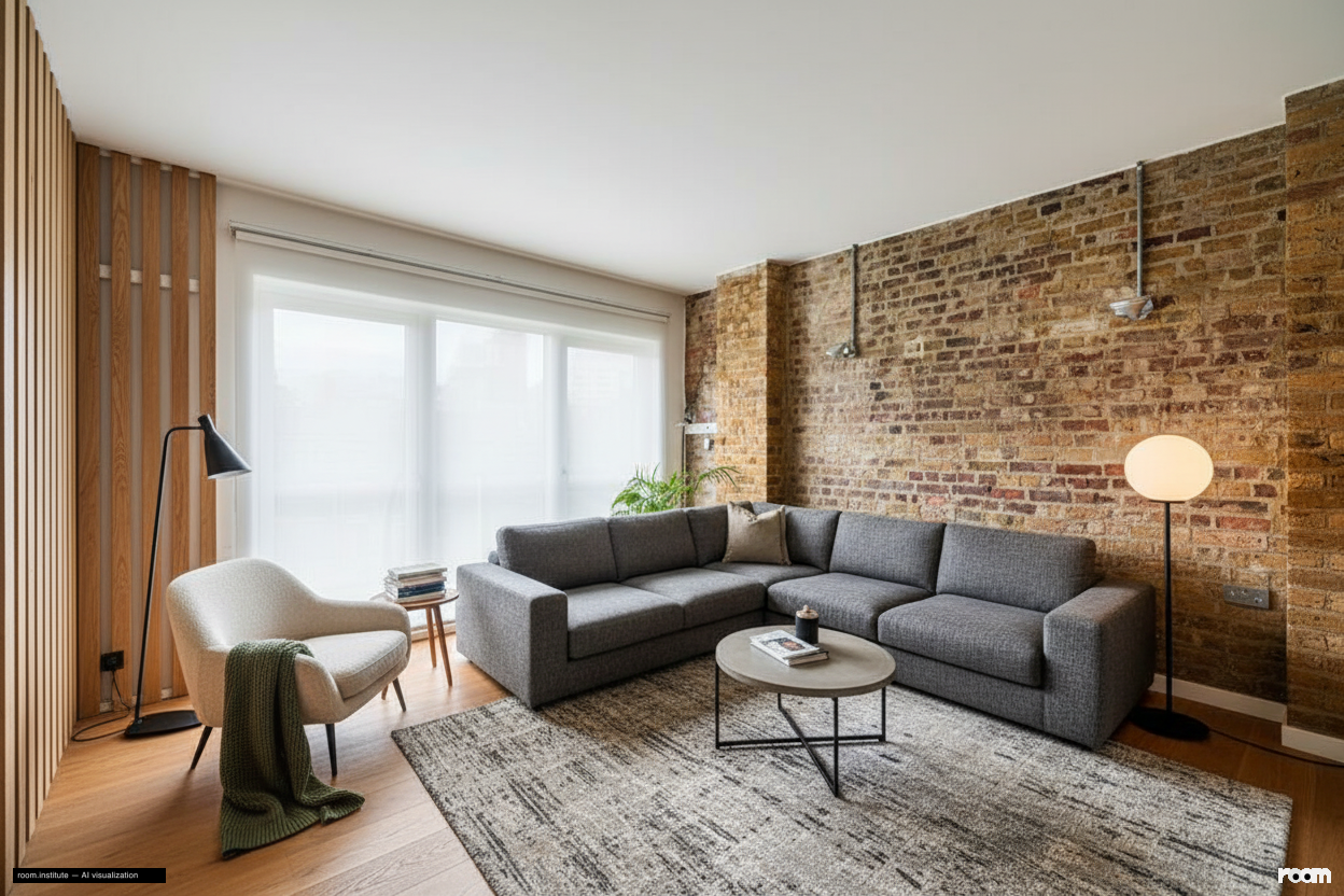 Weller Street, Southwark Living Room — Filtered Horizons design direction