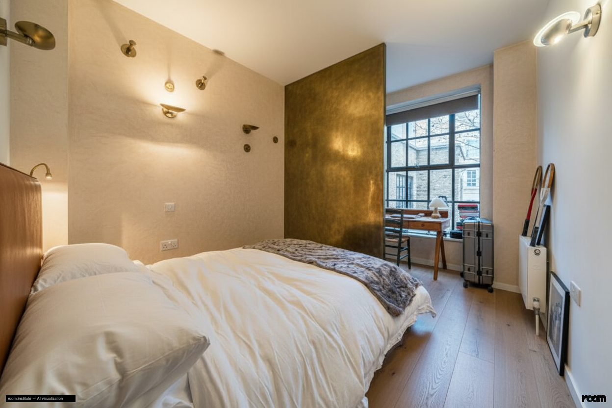 Weller Street, Southwark Bedroom — Patina & Junction design direction