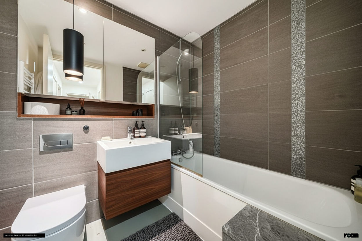Weller Street, Southwark Bathroom — Ample Correction design direction