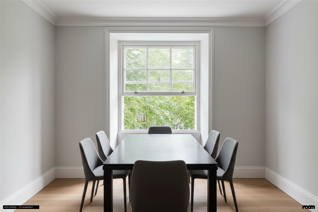 Rutland Gate, Knightsbridge Dining Room — Implied Form design direction