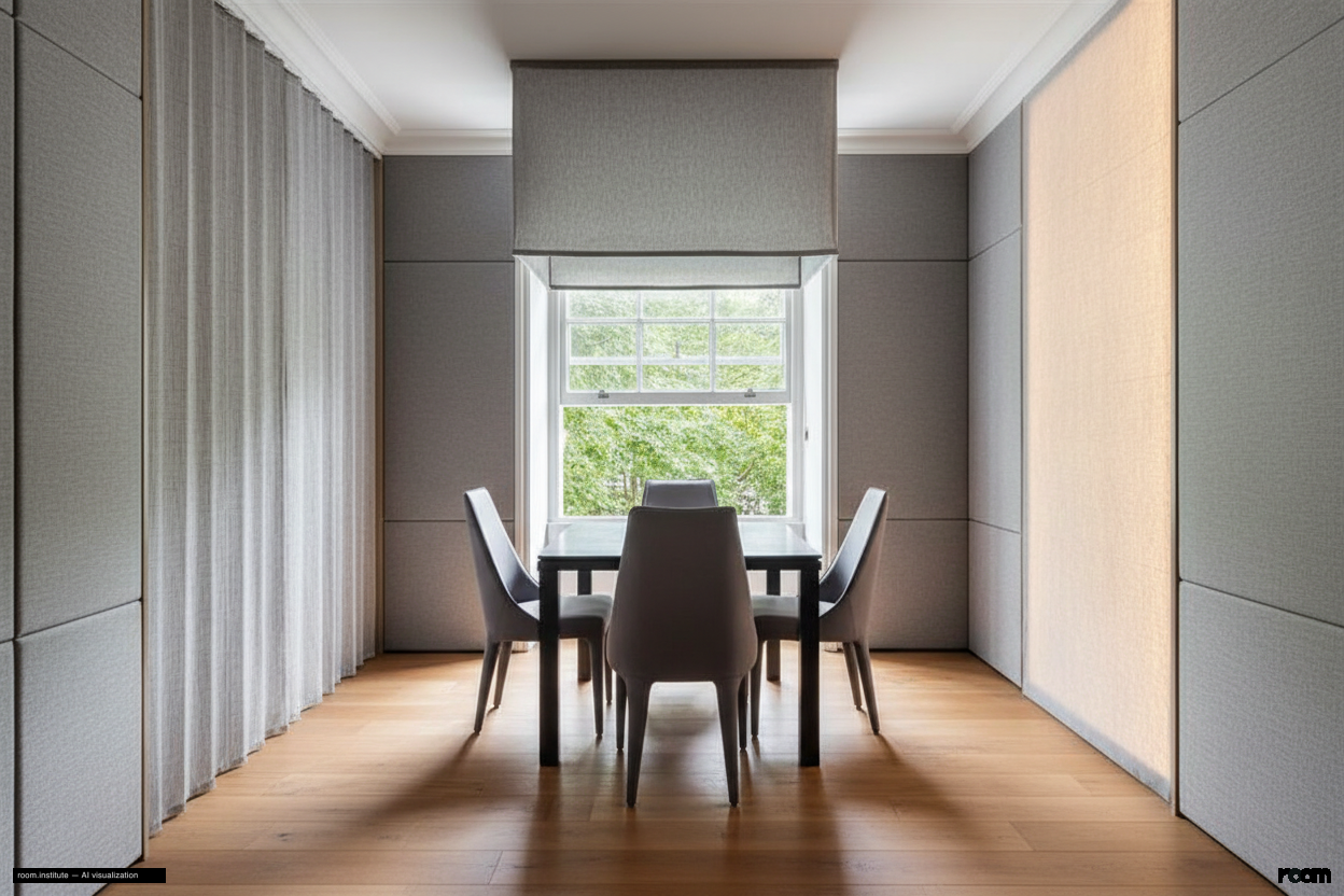 Rutland Gate, Knightsbridge Dining Room — Fabric Form design direction