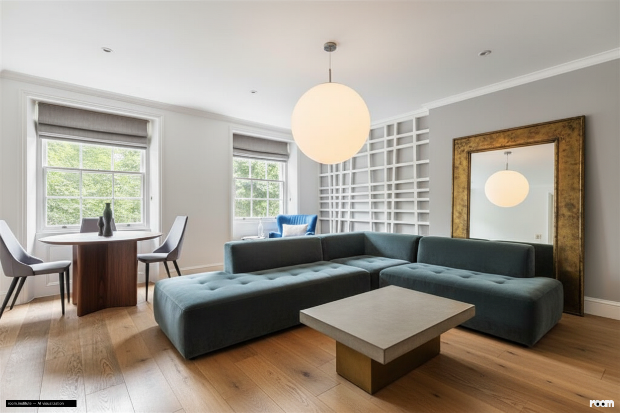 Rutland Gate, Knightsbridge Living Room — Giant Relics design direction