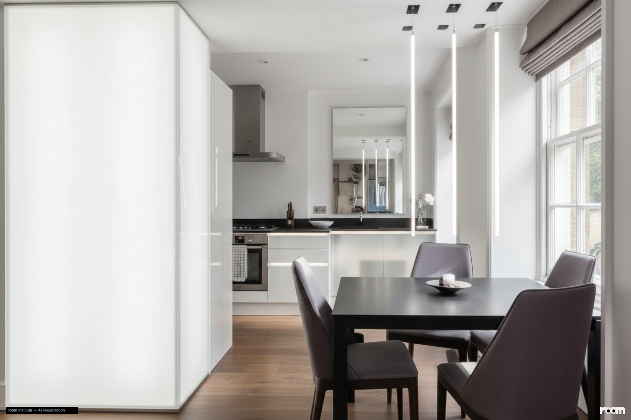 Rutland Gate, Knightsbridge Kitchen — Ray Grid design direction