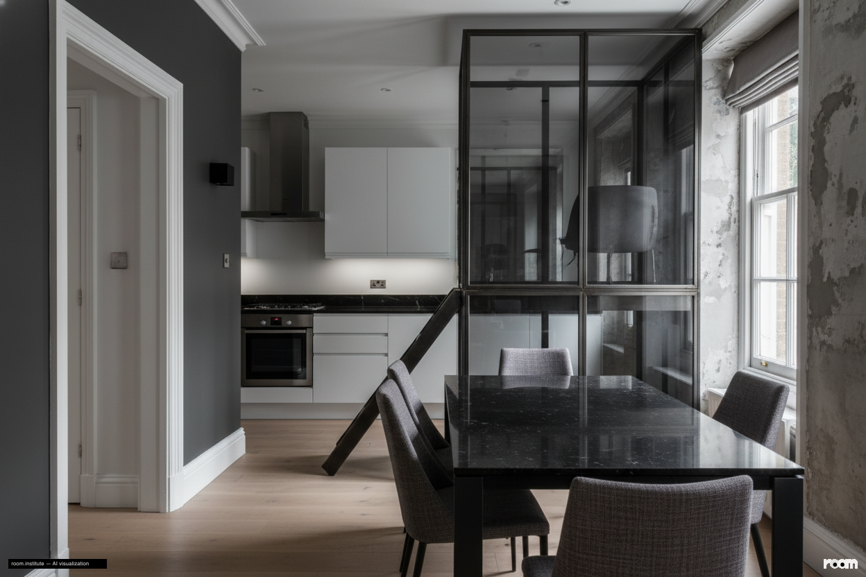 Rutland Gate, Knightsbridge Kitchen — Shadowed Perch design direction