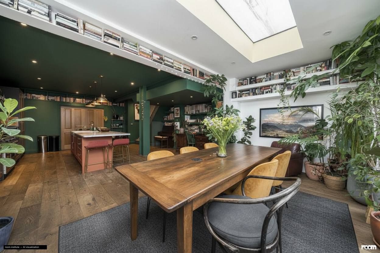 Amhurst Road, Hackney Dining Room — Velvet Bloom design direction