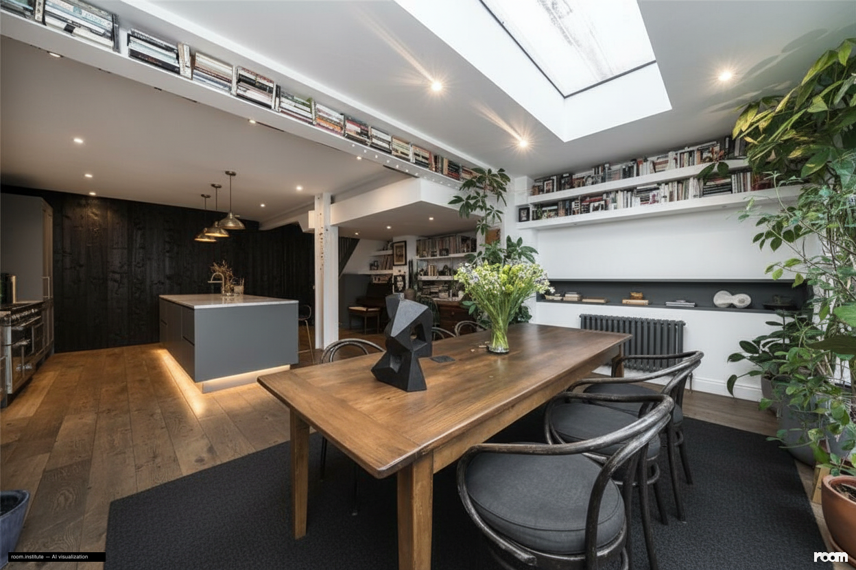 Amhurst Road, Hackney Dining Room — Deep Form design direction