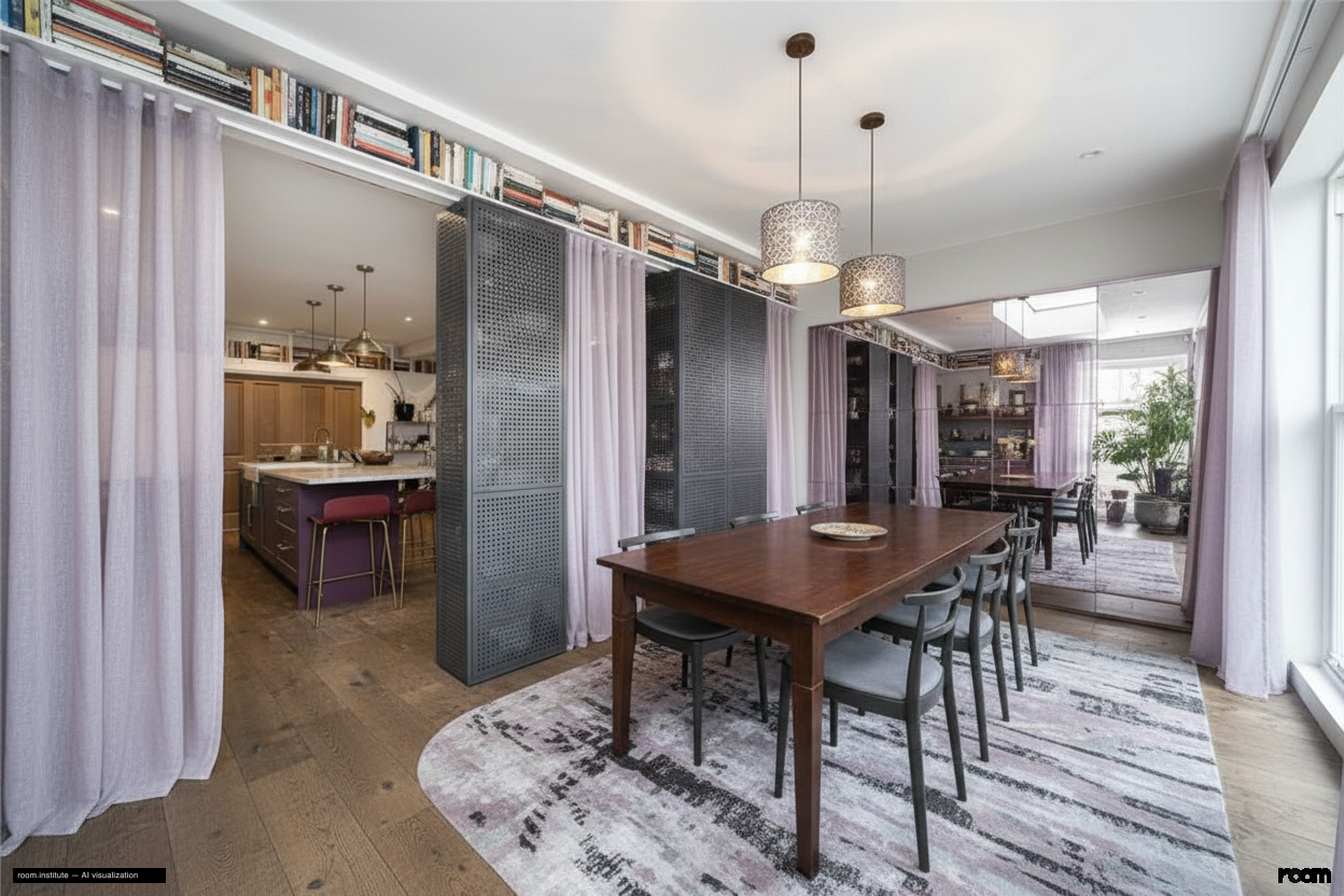 Amhurst Road, Hackney Dining Room — Porous Persona design direction