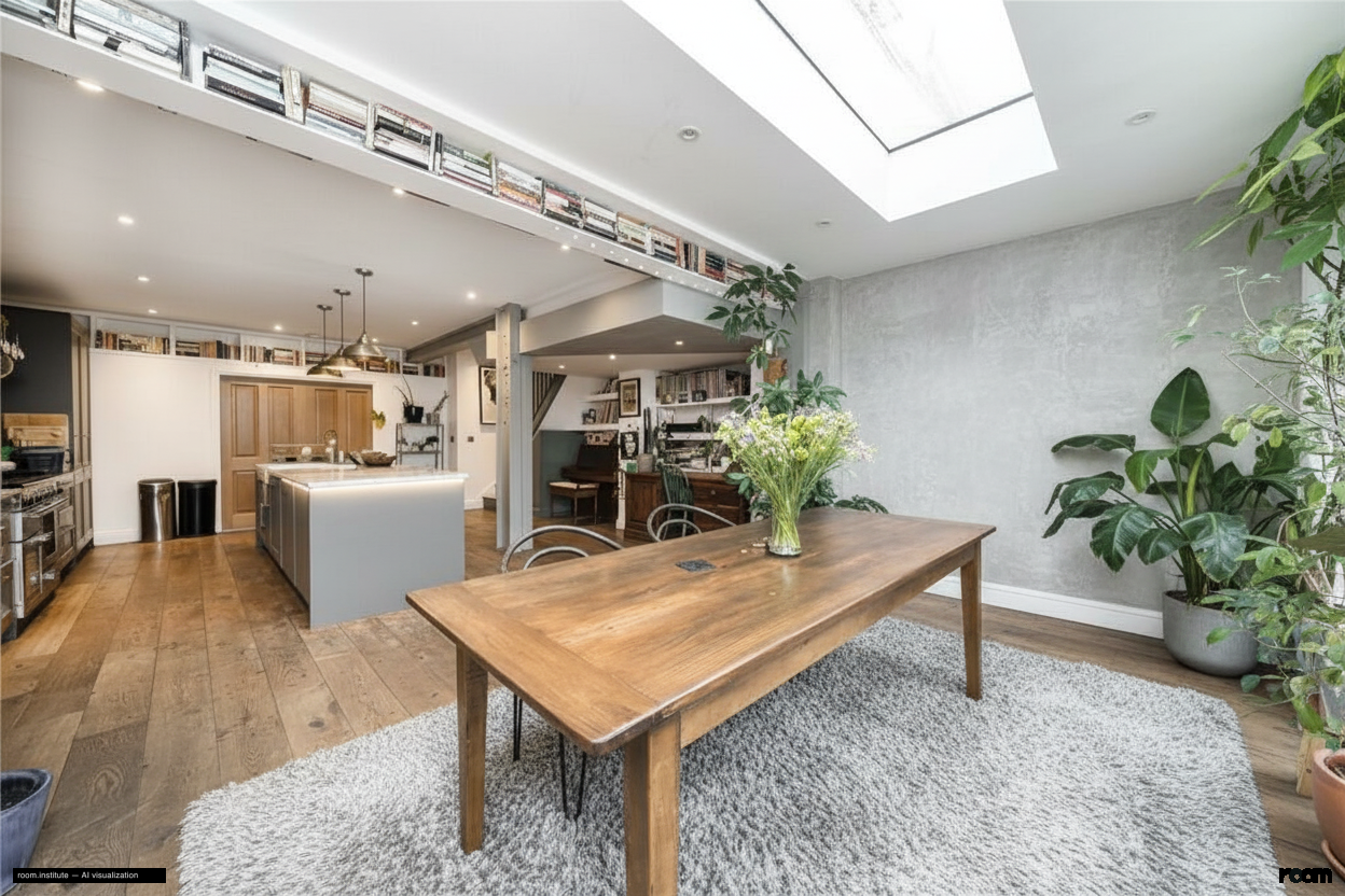 Amhurst Road, Hackney Dining Room — Stripped Light design direction