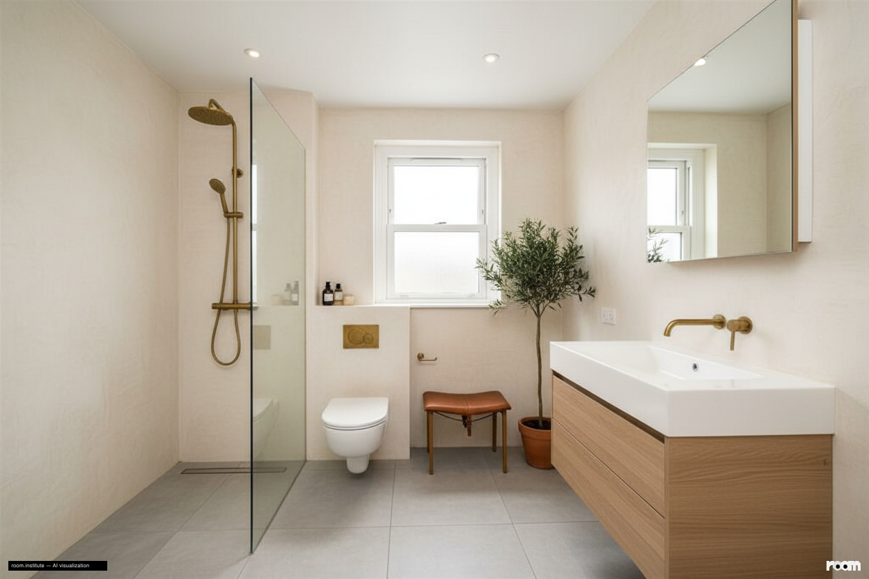 Amhurst Road, Hackney Bathroom — Relentless Bloom design direction
