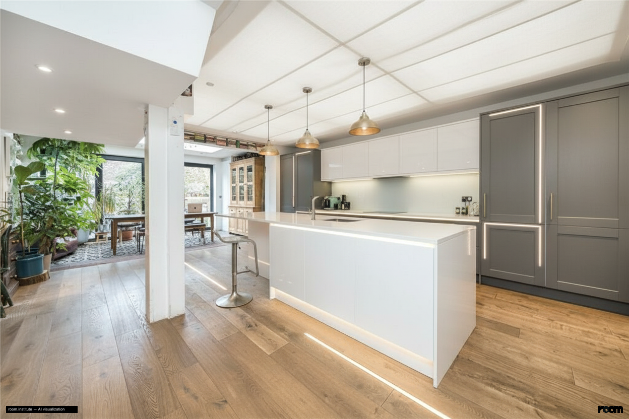 Amhurst Road, Hackney Kitchen — Radiant Forms design direction