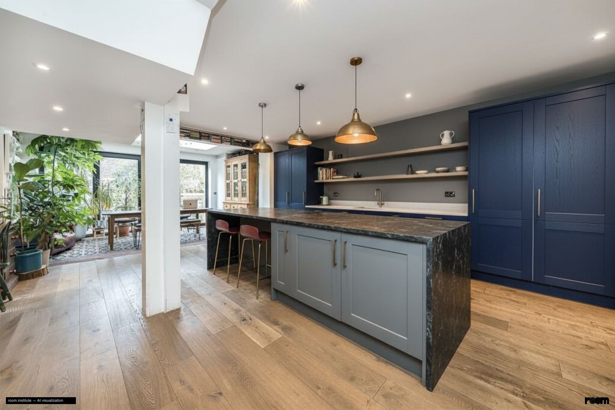 Amhurst Road, Hackney Kitchen — Offset Declarations design direction