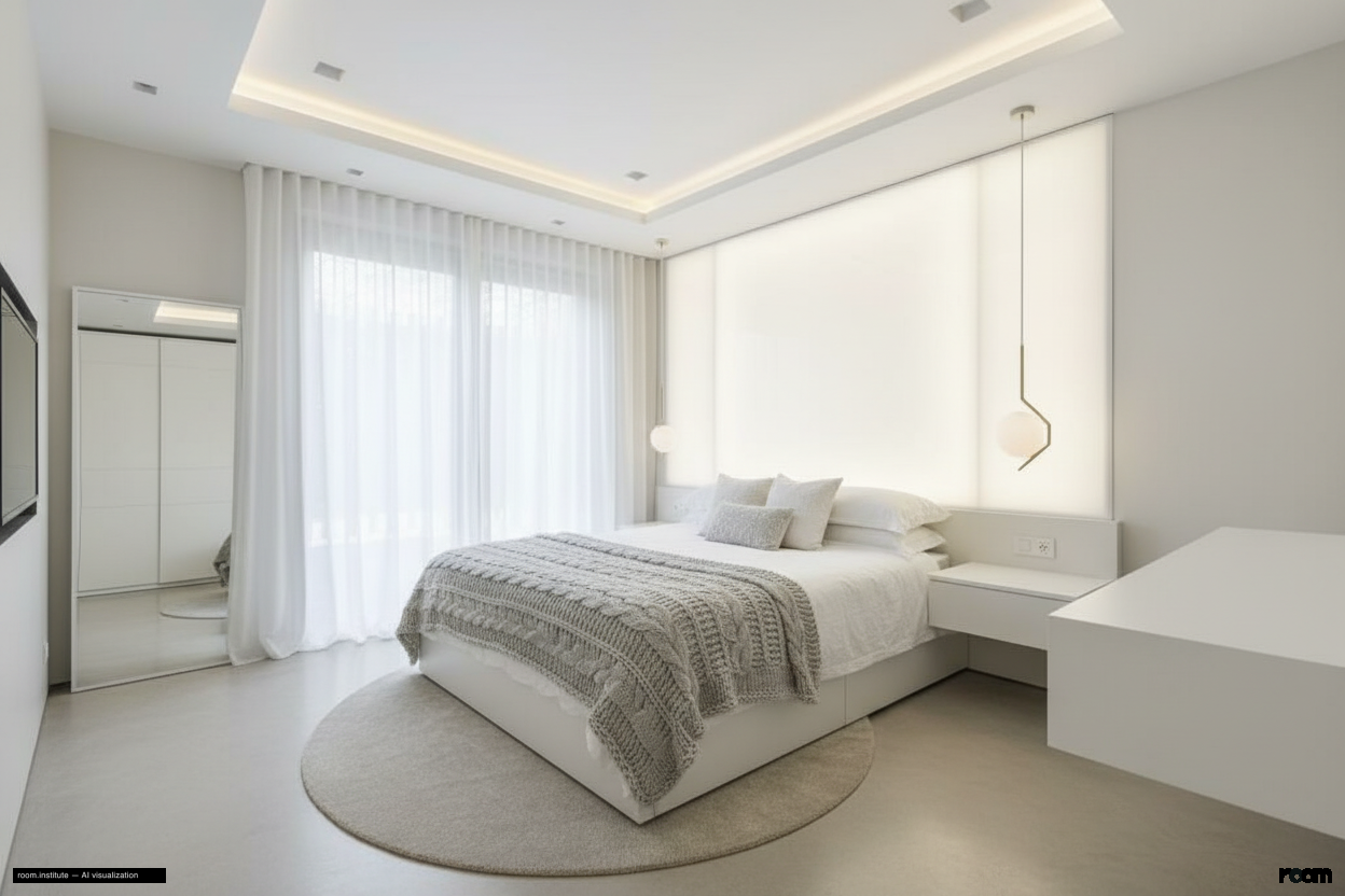 Florida Street, Bethnal Green Bedroom — Descriptive Glow design direction