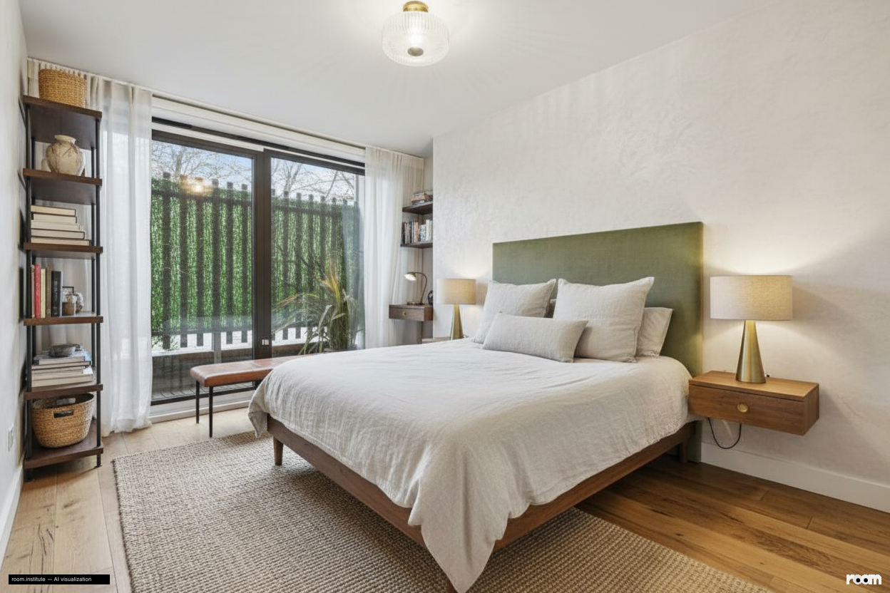 Florida Street, Bethnal Green Bedroom — Tactile Unfolding design direction