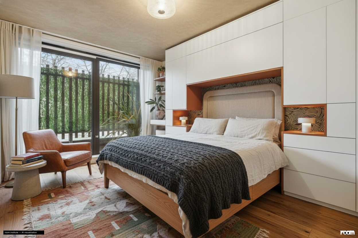 Florida Street, Bethnal Green Bedroom — Enduring Traces design direction