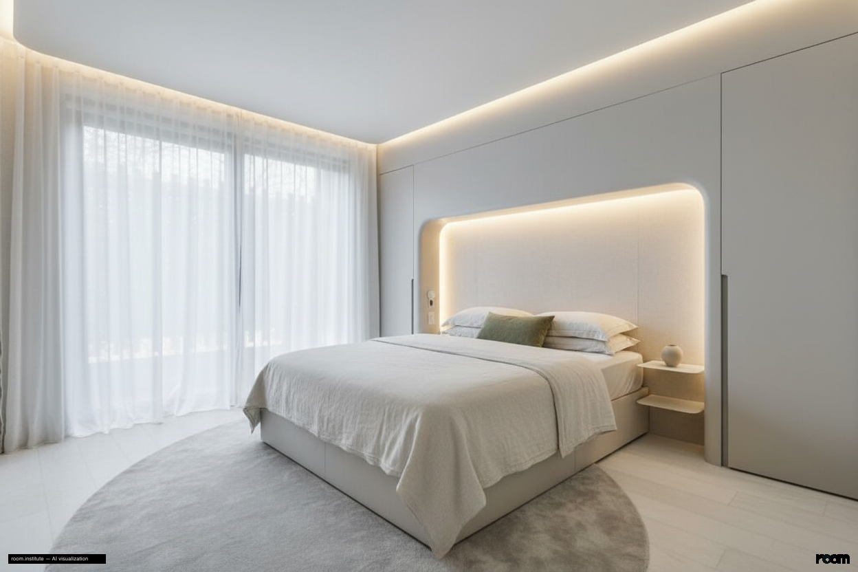 Florida Street, Bethnal Green Bedroom — Fused Radiance design direction