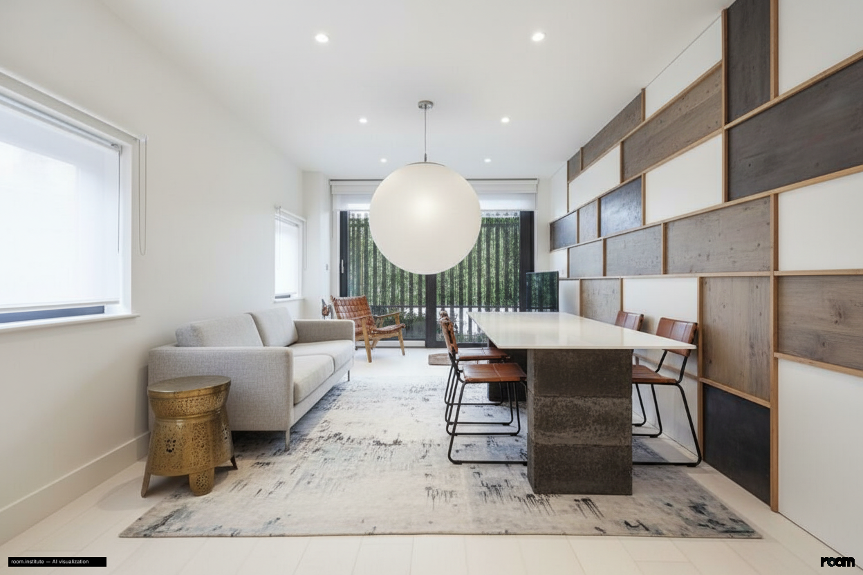 Florida Street, Bethnal Green Living Room — Parsing Scale design direction