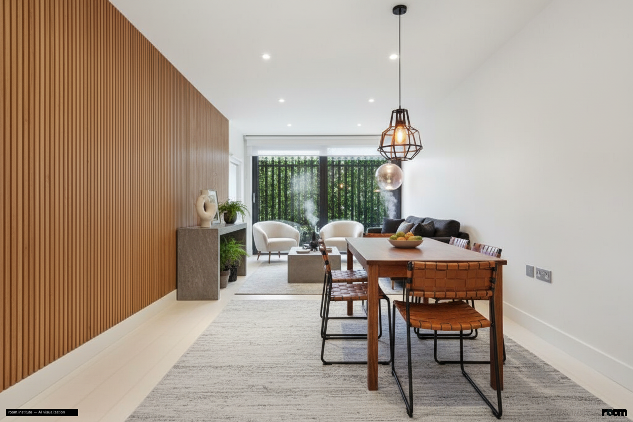 Florida Street, Bethnal Green Living Room — Anchored Furrows design direction
