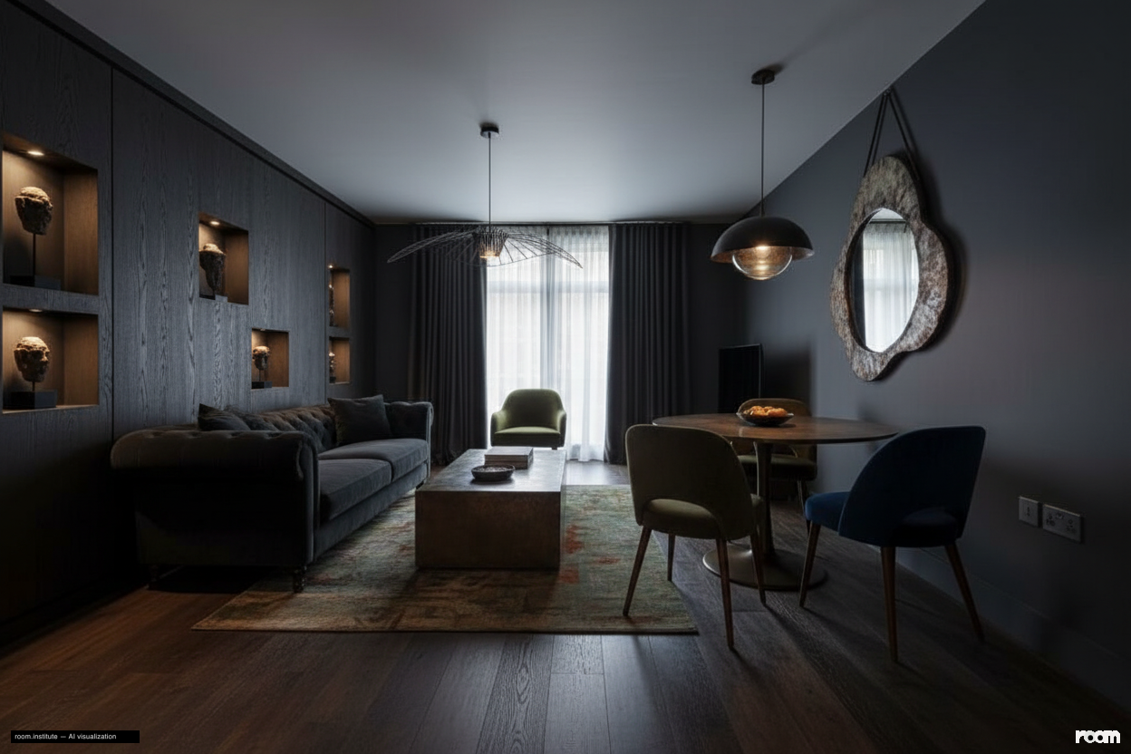 Florida Street, Bethnal Green Living Room — Unspoken Histories design direction