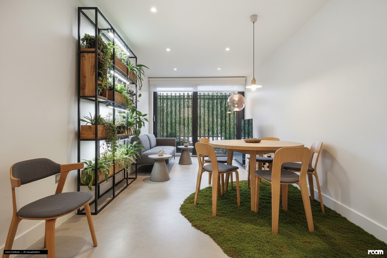 Florida Street, Bethnal Green Living Room — Verdant Rupture design direction