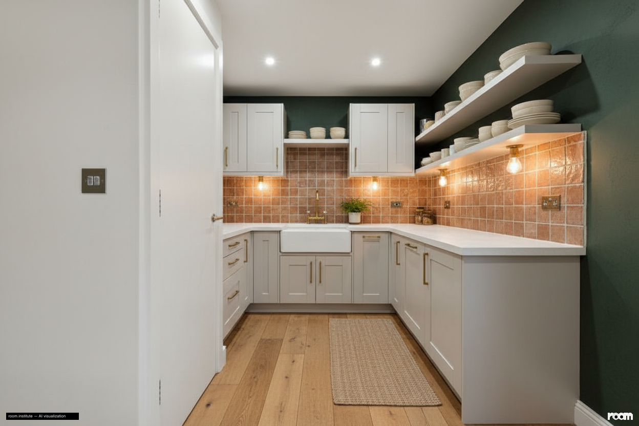 Florida Street, Bethnal Green Kitchen — Aged Earth design direction