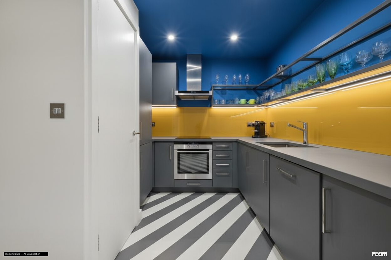 Florida Street, Bethnal Green Kitchen — Reversed Chroma design direction