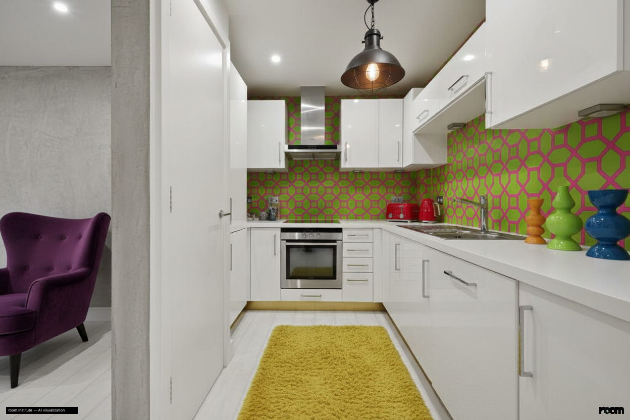 Florida Street, Bethnal Green Kitchen — Geometric Uproar design direction