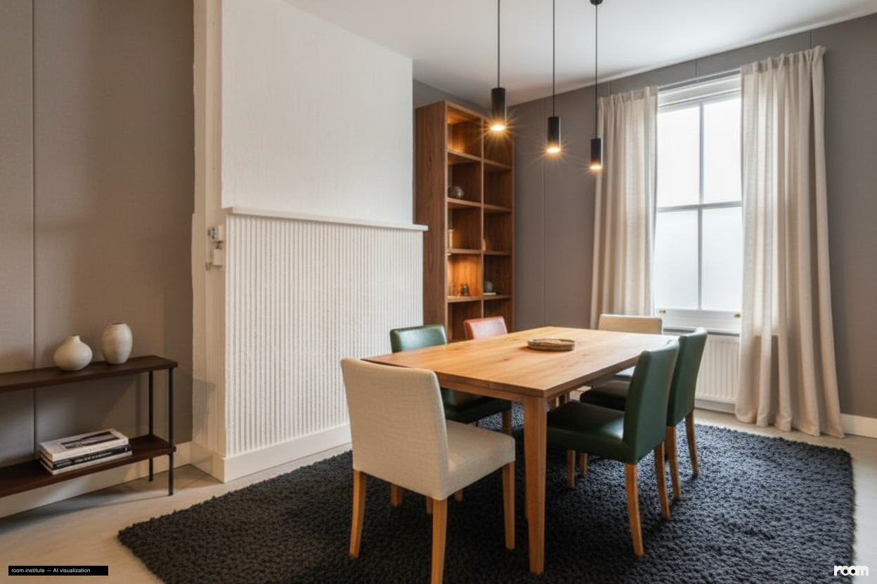 Whellock Road, Bedford Park, Chiswick Dining Room — Wool & Wood design direction