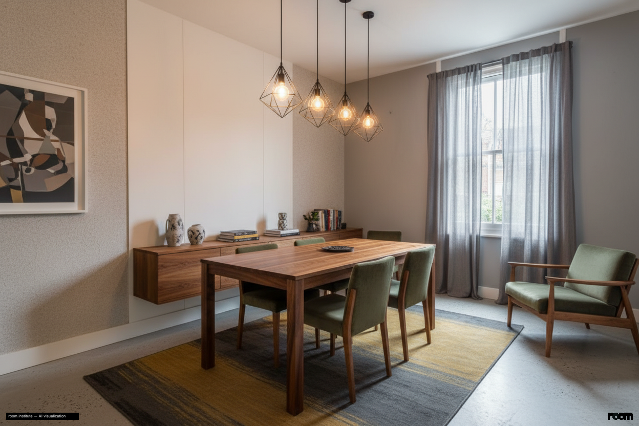 Whellock Road, Bedford Park, Chiswick Dining Room — Olive & Ash design direction