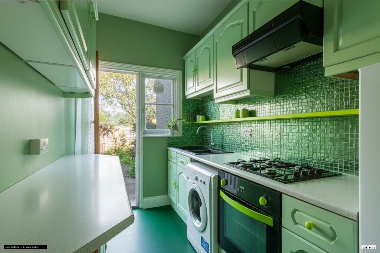 Whellock Road, Bedford Park, Chiswick Kitchen — Jade Kitchen design direction