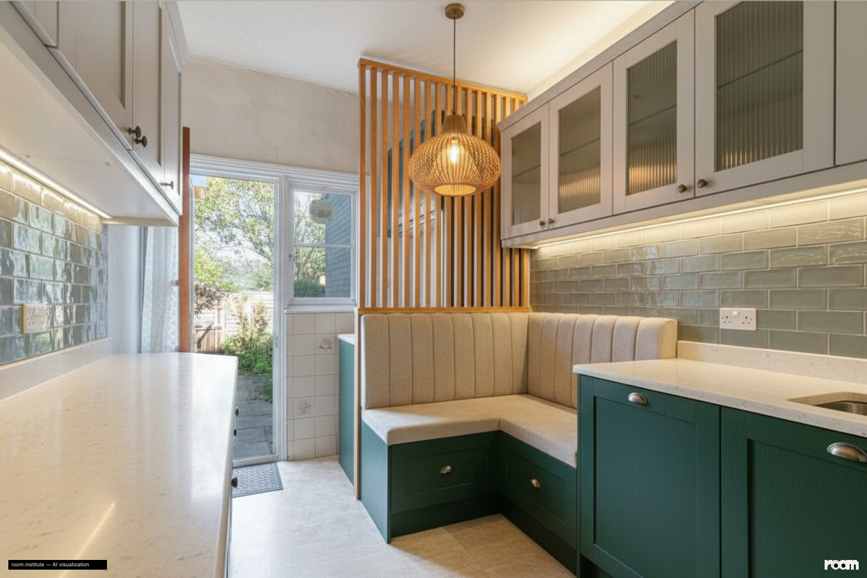 Whellock Road, Bedford Park, Chiswick Kitchen — Verdant Nook design direction