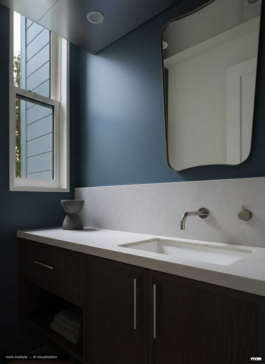 10 5th Ave Bathroom — Shadowed Alcove design direction