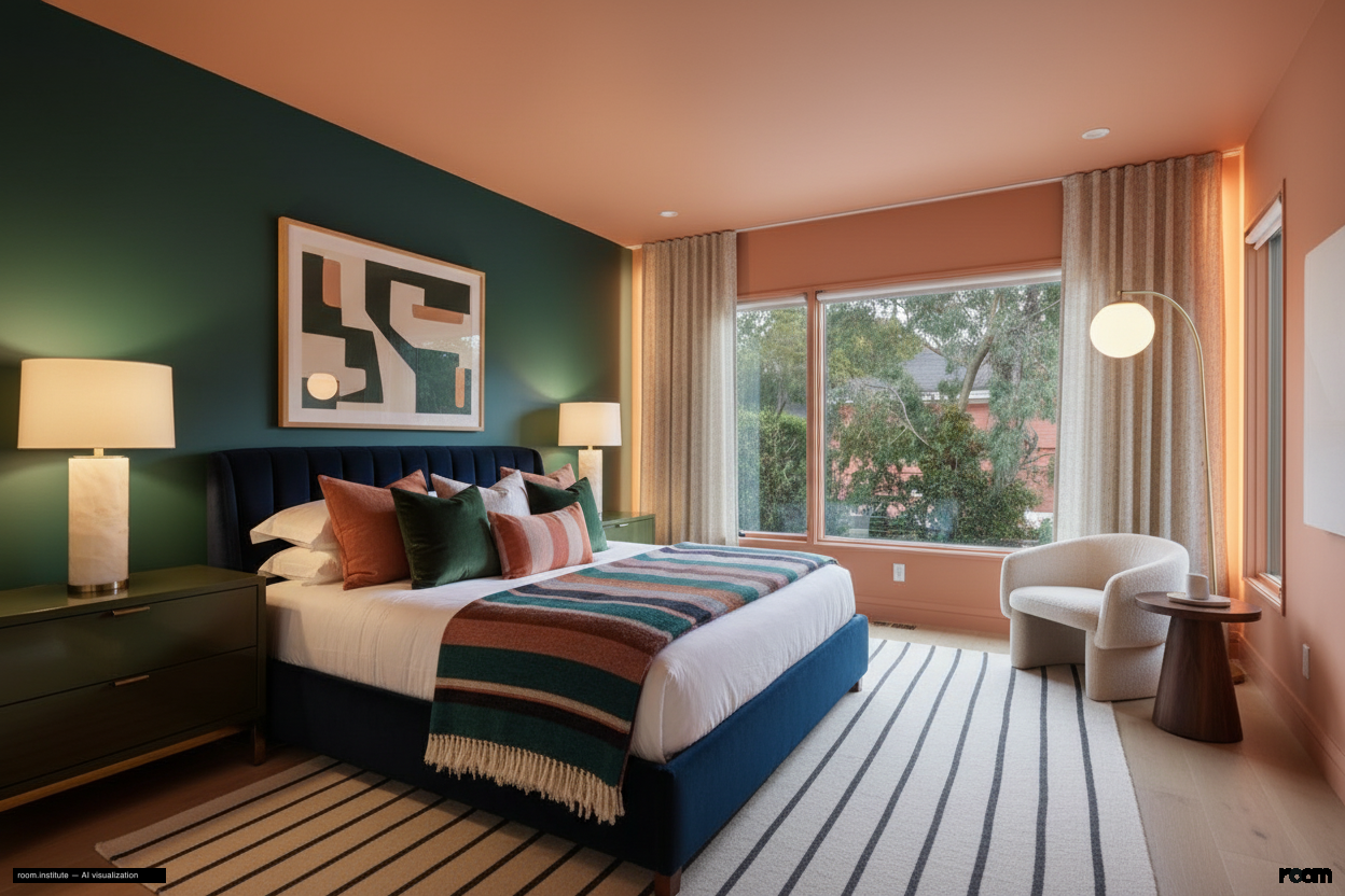 10 5th Ave Bedroom — Color Interrogation design direction