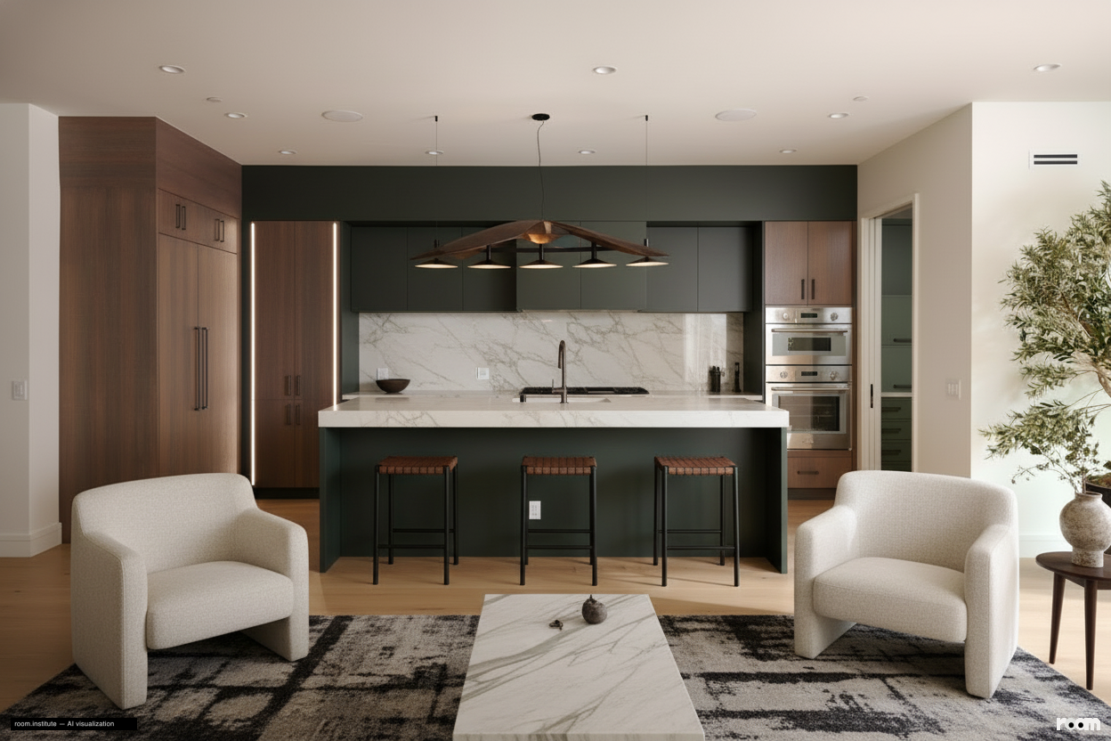 10 5th Ave Kitchen — Shadowed Scale design direction