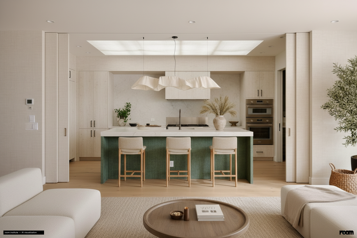 10 5th Ave Kitchen — Pleated Panes design direction