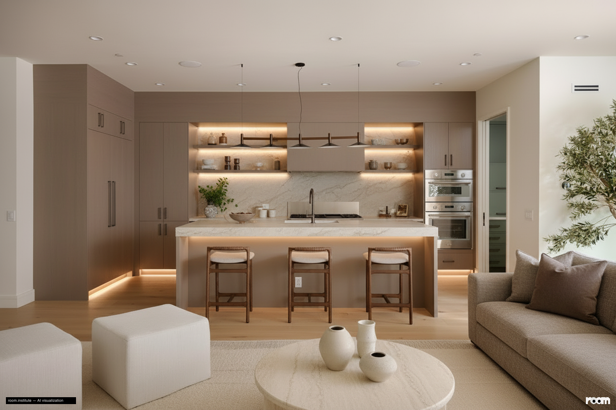 10 5th Ave Kitchen — Shade & Sheen design direction