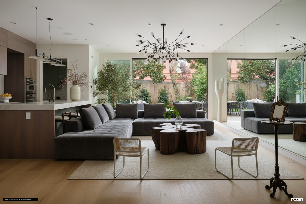 10 5th Ave Living Room — Grand & Petite design direction