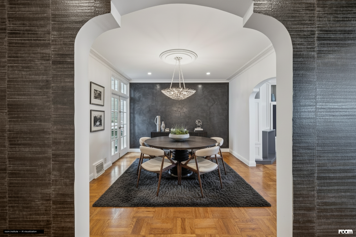 1967 Green St Dining Room — Subtle Progression design direction