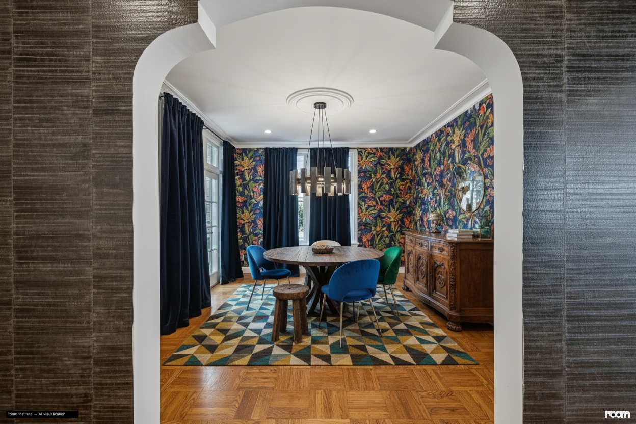 1967 Green St Dining Room — Maverick Assemblage design direction