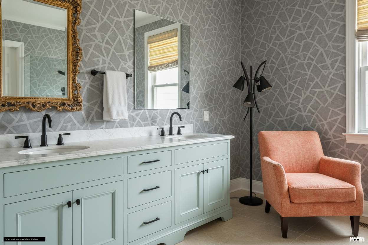 2070 Bush St Bathroom — Unexpected Canvas design direction