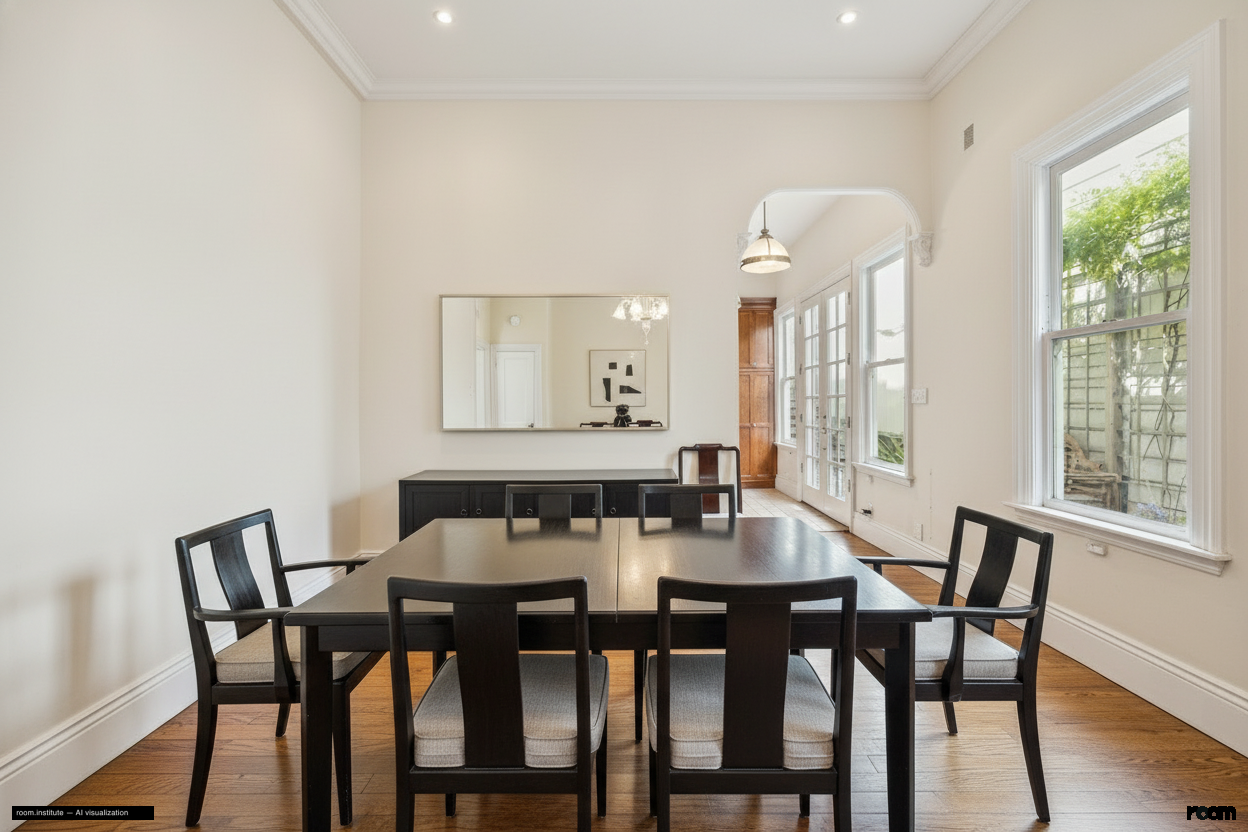 2070 Bush St Dining Room — Pure Planes design direction