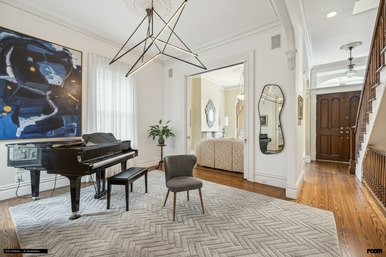 2070 Bush St Living Room — Grand Disproportion design direction