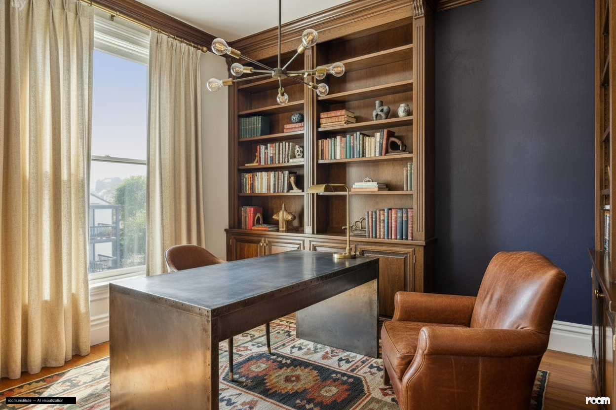 2070 Bush St Office — Time's Surface design direction