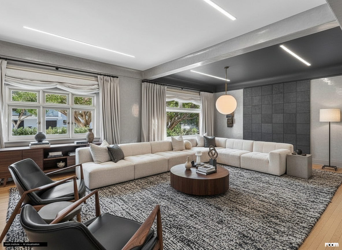 2196 Jackson St Bedroom — Intimate Release design direction