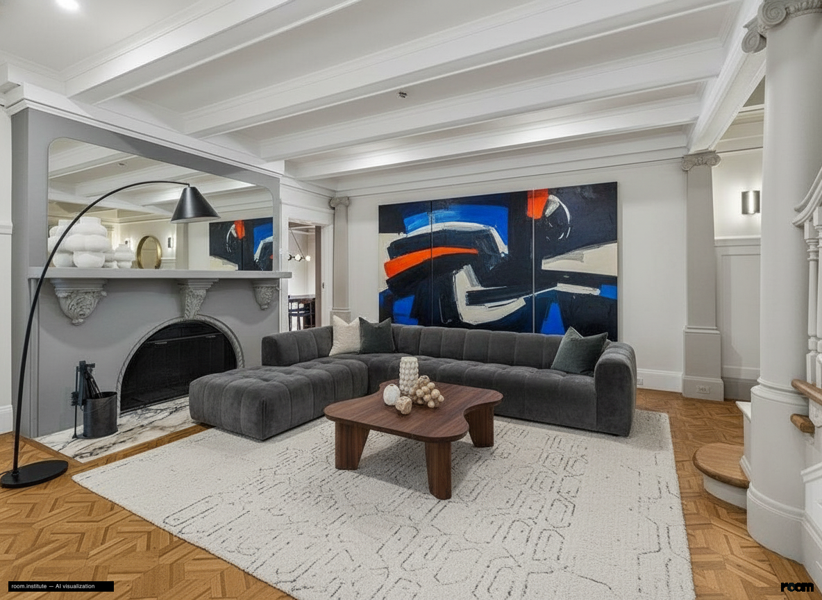 2196 Jackson St Bathroom — Offset Equilibrium design direction